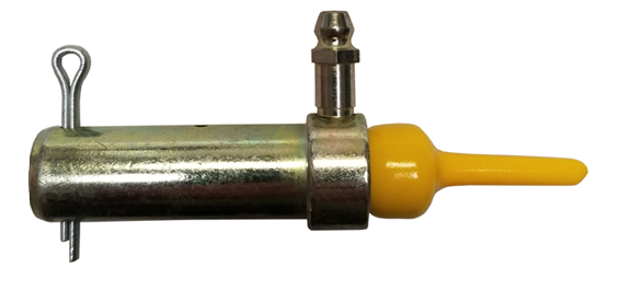 Safety-Check greasable clevis pins are Industry Exclusive